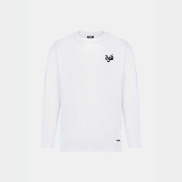 Kuwa long sleeve white